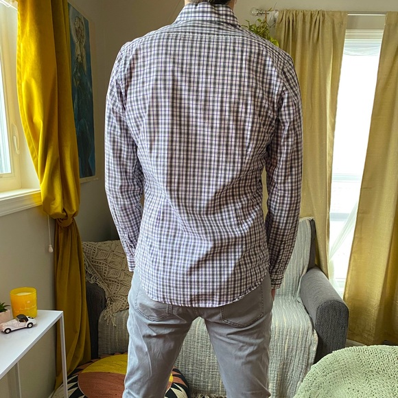 Express fitted men’s button down size medium - Picture 3 of 7